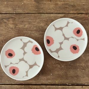 Marimekko UNIKKO PLATE 13,5 CM set of 2